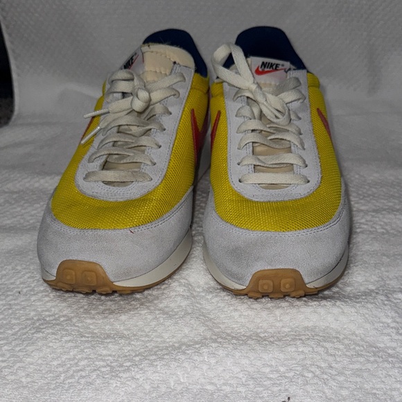 Nike Vibrant Yellow and Red Sneakers - Picture 6 of 7